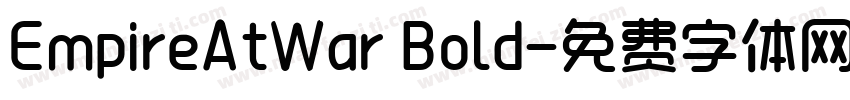 EmpireAtWar Bold字体转换